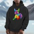 Dog Lover Boston Terrier Dog Colorful Boston Terrier Men Women Kids Men Hoodie, funny design
