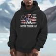 Vintage Boston Terrier Dad American Flag Father's Day Men Hoodie, Couple Gifts, Boston Terrier Dad Gifts, American Boston Terrier Gifts, funny design