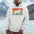 Boston Terrier Dog Lover Retro Vintage Cool For Dog Owner Men Hoodie, funny design