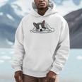 Boston Terrier Dog Official Sleeping Men Women Girls Kids Men Hoodie, funny design