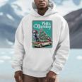 Boston Terrier Merry Christmas Tree Truck Dog X-Mas Men Hoodie, Boston Terrier Christmas Gifts, funny design