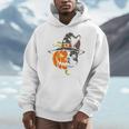 Boston Terrier Pumpkin Jack O Lantern Halloween Men Hoodie, Boston Terrier Halloween Gifts, funny design