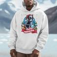 Boston Terrier Santa Claus Coffee Mug Merry Christmas Dogs Men Hoodie, Boston Terrier Christmas Gifts, funny design