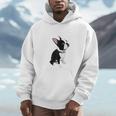 Love NOPE Boston Terrier Dog Lover Men Hoodie, funny design