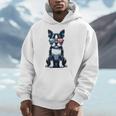 USA Flag Boston Terrier Best Dog Mom Ever 2025 Men Hoodie, Couple Gifts, Mom Gifts, Boston Terrier Mom Gifts, funny design