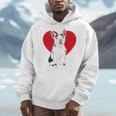Valentine's Day Boston Terrier Lover Men Hoodie, funny design