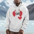 Valentine's Day Boston Terrier Men Hoodie, funny design