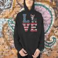 4th Of July Decor Patriotic LOVE Boston Terrier USA Flag Men Hoodie, Patriotic Boston Terrier Hoodies, Boston Terrier 4th Of July Hoodies, gift for family, gift for coworker