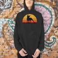 Boston Terrier Bostie Sunset Retro Dog Pet Mom Dad Men Hoodie, Boston Terrier Mom Hoodies, Boston Terrier Dad Hoodies, gift for family, gift for coworker
