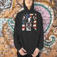 Boston Terrier Dog American Flag 4th Of July Patriotic Puppy Men Hoodie, Patriotic Boston Terrier Hoodies, American Boston Terrier Hoodies, Boston Terrier 4th Of July Hoodies, gift for family, gift for coworker