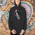 Boston Terrier Lovers Colorful Pop Art Boston Terrier Men Hoodie, gift for family, gift for coworker