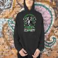 My Boston Terrier Is My Lucky Charm Paw Dog St Patrick's Day Men Hoodie, gift for family, gift for coworker