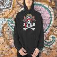 Boston Terrier Pirate T Shirt Jolly Roger Crossbones Skull Men Hoodie, gift for family, gift for coworker