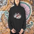 Boston Terrier In The Snow Merry Christmas Winter Men Hoodie, Boston Terrier Christmas Hoodies, gift for family, gift for coworker