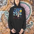 Boston Terrier Starry Night Van Gogh Art Men Hoodie, gift for family, gift for coworker