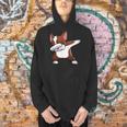 Dabbing Red Boston Terrier Dab Dance Dog Men Women Kids Men Hoodie, gift for family, gift for coworker