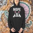 Nope Boston Terrier Puppy Dog Bostie Lover Men Women Girls Kids Men Hoodie, gift for family, gift for coworker