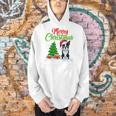 Boston Terrier Christmas Tree Lights Xmas Dog Lover Men Hoodie, Boston Terrier Christmas Hoodies, gift for family, gift for coworker
