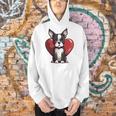 Boston Terrier Mom Dad Bostie Dog Lover Valentines Day Men Hoodie, Boston Terrier Mom Hoodies, Boston Terrier Dad Hoodies, gift for family, gift for coworker