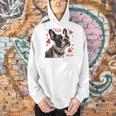 Boston Terrier Is My Valentine Cute Pet Dog Owner Valentine Men Hoodie, gift for family, gift for coworker