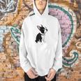 Love NOPE Boston Terrier Dog Lover Men Hoodie, gift for family, gift for coworker