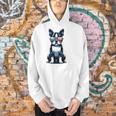 USA Flag Boston Terrier Best Dog Mom Ever 2025 Men Hoodie, Boston Terrier Mom Hoodies, gift for family, gift for coworker