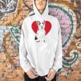 Valentine's Day Boston Terrier Lover Men Hoodie, gift for family, gift for coworker