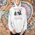 Xmas Tree Lighting Santa Riding Boston Terrier Christmas Men Hoodie, Boston Terrier Riding Hoodies, Boston Terrier Christmas Hoodies, gift for family, gift for coworker