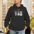 Cute Halloween Boston Terrier Dogs Witch Hat Ghost Dog For Men Women Kids Men Hoodie, Boston Terrier Ghost Hoodies, Boston Terrier Halloween Hoodies, funny gift