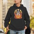 Halloween Retro Boston Terrier Men Hoodie, Boston Terrier Halloween Hoodies, funny gift
