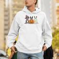 Spooky Ghost Boston Terrier Pumpkin Halloween Dog Lover Men Hoodie, Boston Terrier Ghost Hoodies, Boston Terrier Halloween Hoodies, funny gift