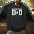 Boston Terrier Dad Of A Bostie Dad Bostie Father Men Hoodie, novelty gifts, funny gifts