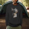 Boston Terrier Dog Graphic Pet Art Boston Terrier For Men Women Kids Men Hoodie, novelty gifts, funny gifts