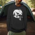 Boston Terrier And Moon Halloween Costume Dog Lover Men Hoodie, novelty gifts, funny gifts