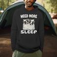 Cute Boston Terrier Need More Sleep Pajamas Nightgown Men Hoodie, novelty gifts, funny gifts