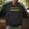 I Don't Give a Schnitzel T-Shirt Men Hoodie, novelty gifts, funny gifts