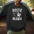 Fun Bostie Mama Dog Lover Apparel Boston Terrier Mom Men Hoodie, novelty gifts, funny gifts