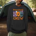 Preschool Boo Crew Preschool Halloween Teacher Kids Men Hoodie, novelty gifts, funny gifts