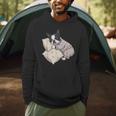 Sleepy Boston Terrier Pajama Men Women Kids Men Hoodie, novelty gifts, funny gifts