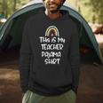 This Is My Teacher Pajama Shirt Teacher Life Tee Men Hoodie, novelty gifts, funny gifts