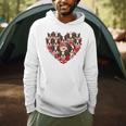 Boston Terrier Heart Valentine Boston Terrier Men Hoodie, novelty gifts, funny gifts