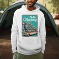 Boston Terrier Merry Christmas Tree Truck Dog X-Mas Men Hoodie, novelty gifts, funny gifts