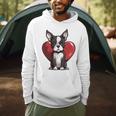 Boston Terrier Mom Dad Bostie Dog Lover Valentines Day Men Hoodie, novelty gifts, funny gifts