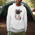 Girls I Heart Mom Love Mama Boston Terrier Dog Lover Men Hoodie, novelty gifts, funny gifts