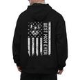 Best Boston Terrier Dog Mom Ever USA Flag For Men Women Kids Men's Hoodie Back Print, Couple Gifts, Mom Gifts, Boston Terrier Mom Gifts, trending gift