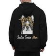 Birthday And Mother's Day -Boston Terrier Mom Men's Hoodie Back Print, Couple Gifts, Mom Gifts, trending gift