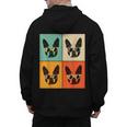 Bostie Dog Lover Boston Terrier With Sunglasses For Men Women Girls Kids Men's Hoodie Back Print, trending gift