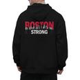 Boston Strong Logo Vintage Boston City Skyline Men's Hoodie Back Print, trending gift