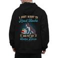 Boston Terrier American Gentleman Bibliophile Book Lover Men's Hoodie Back Print, American Boston Terrier Gifts, trending gift