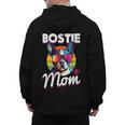 Boston Terrier Bostie Dog Breed Pet Bostie Mom Men's Hoodie Back Print, Couple Gifts, Mom Gifts, Boston Terrier Mom Gifts, trending gift